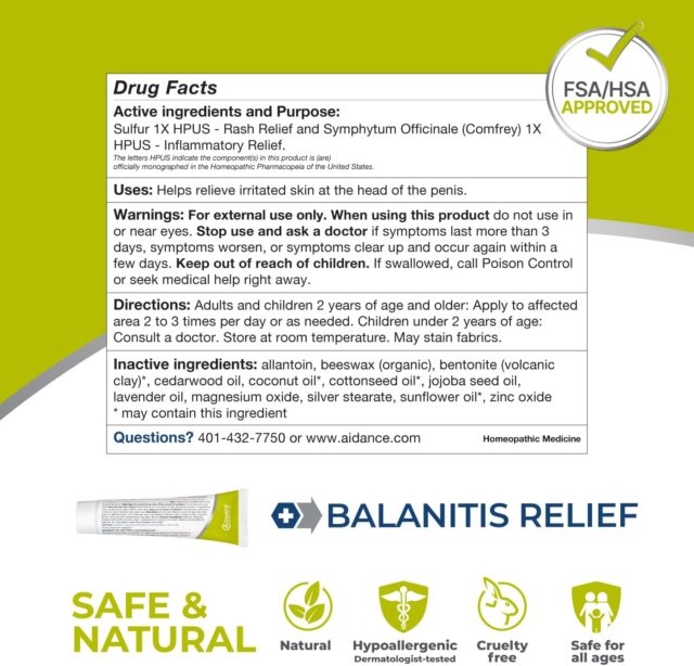 balanitis-drug-facts terrasil balanitis relief drug facts panel