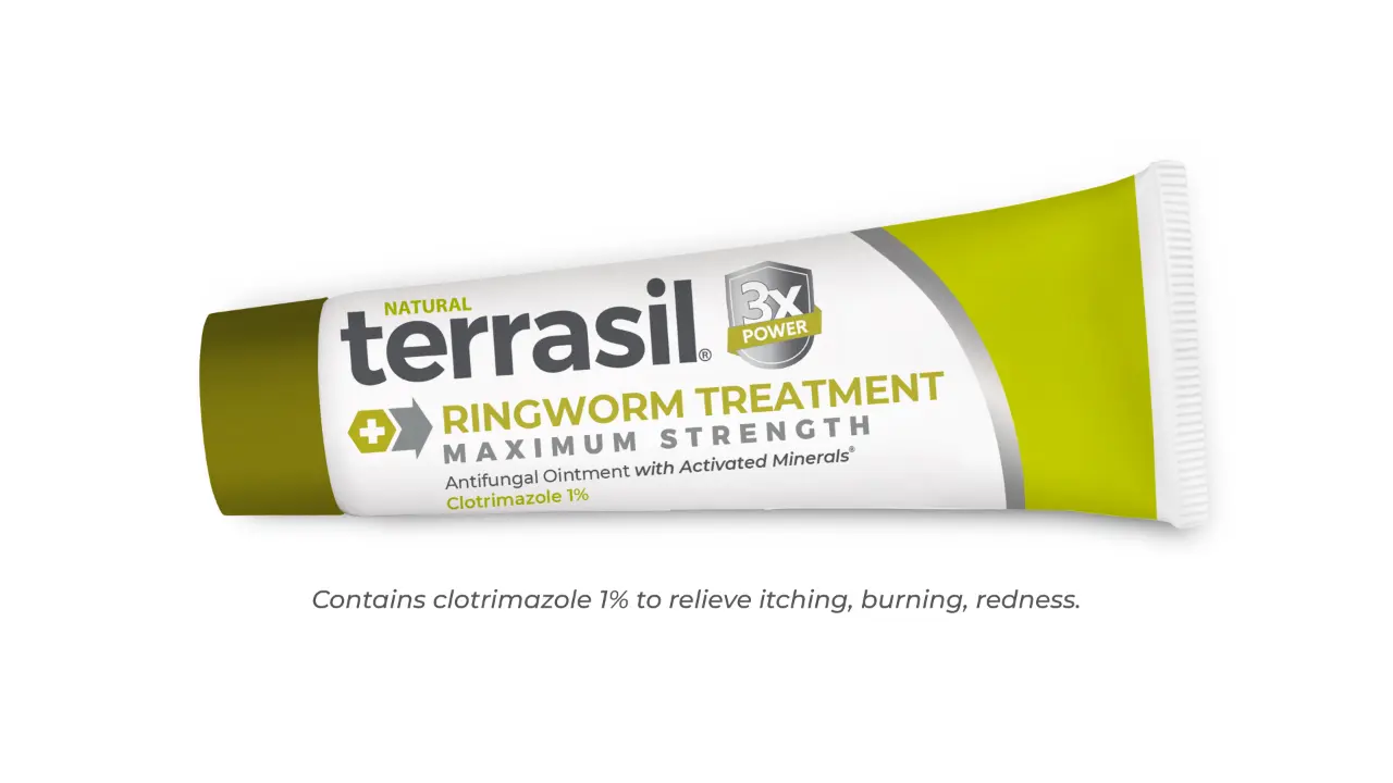 terrasil ringworm treatment MAX with clotrimazole